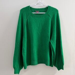 Vince Camuto Vibrant Green Knit Sweater
